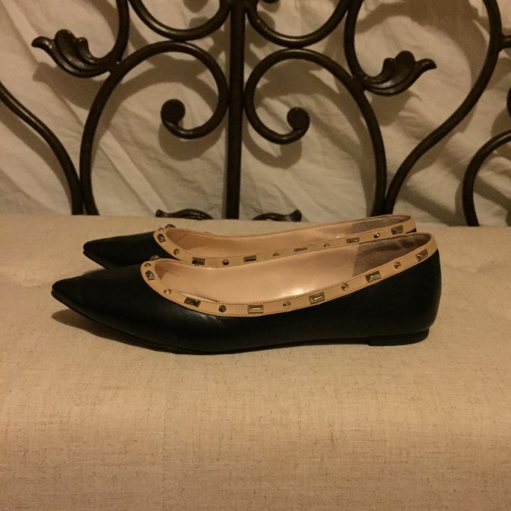INC Ballerina Studded Flats